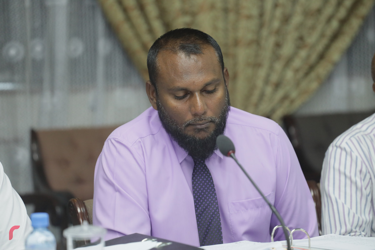 22 އޭޕްރިލް 2019: އިޖްތިމާއީ ކޮމެޓީގެ ބައްދަލުވުމުގެ ތެރެއިން-- ފޮޓޯ: ޝުއައިބް މުހައްމަދު