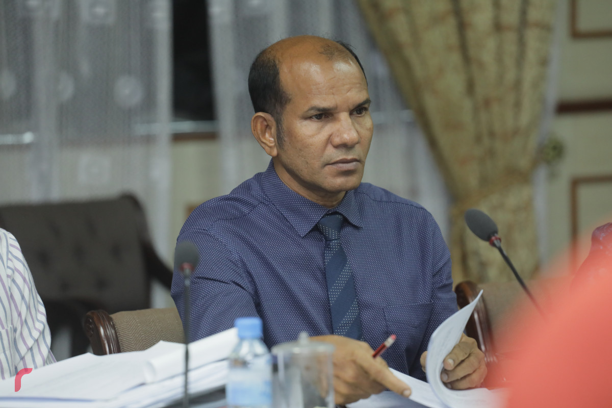 22 އޭޕްރިލް 2019: އިޖްތިމާއީ ކޮމެޓީގެ ބައްދަލުވުމުގެ ތެރެއިން-- ފޮޓޯ: ޝުއައިބް މުހައްމަދު