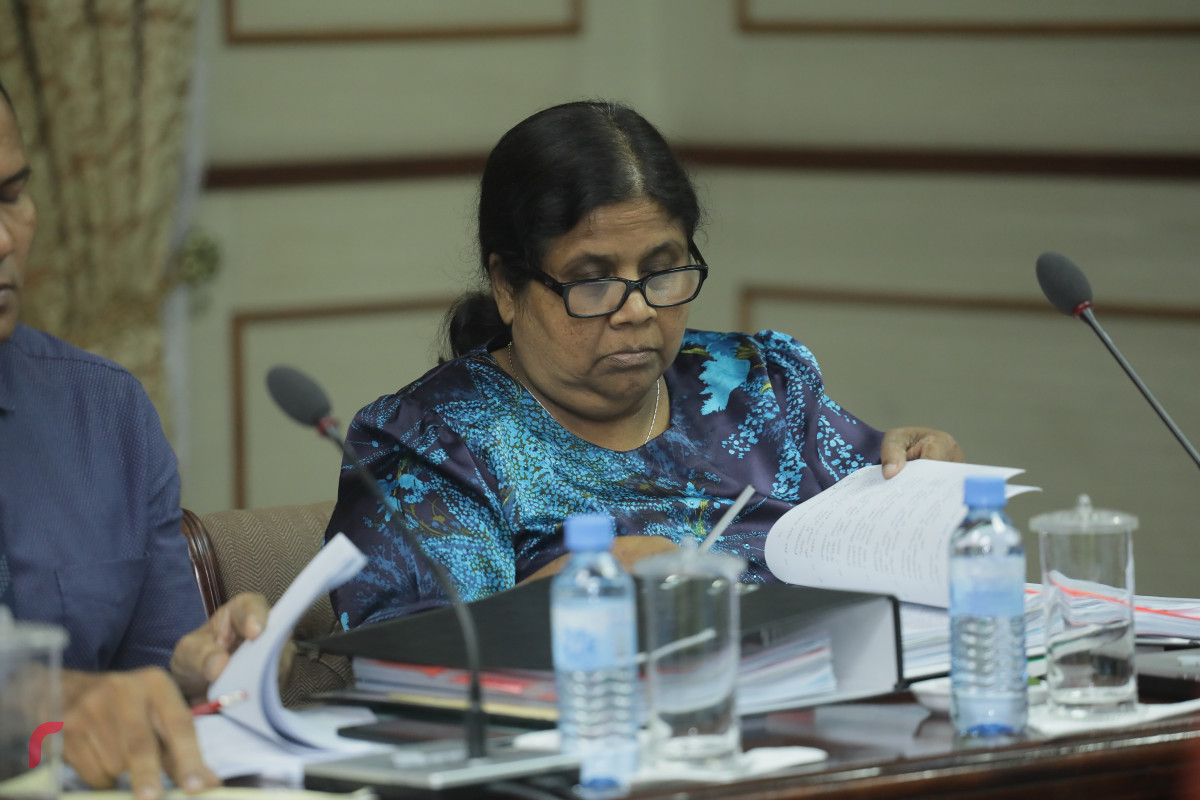 22 އޭޕްރިލް 2019: އިޖްތިމާއީ ކޮމެޓީގެ ބައްދަލުވުމުގެ ތެރެއިން-- ފޮޓޯ: ޝުއައިބް މުހައްމަދު