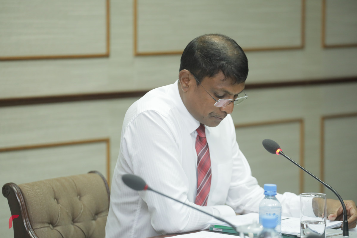 22 އޭޕްރިލް 2019: މިނިވަން މުއައްސަސާތަކާ ބެހޭ ކޮމެޓީގެ ތެރެއިން،-- ފޮޓޯ: ޝުއައިބް މުހައްމަދު