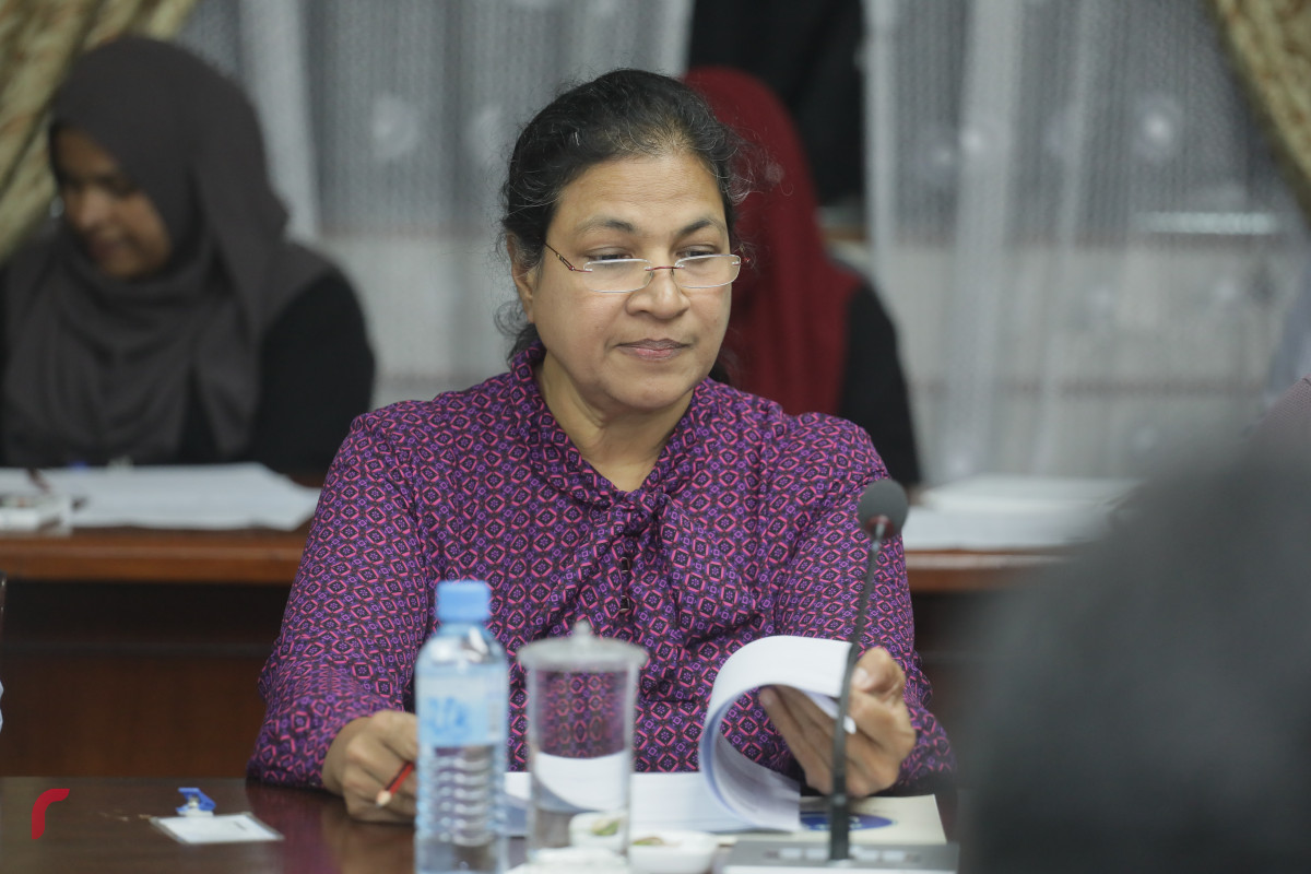 22 އޭޕްރިލް 2019: މިނިވަން މުއައްސަސާތަކާ ބެހޭ ކޮމެޓީގެ ތެރެއިން،-- ފޮޓޯ: ޝުއައިބް މުހައްމަދު