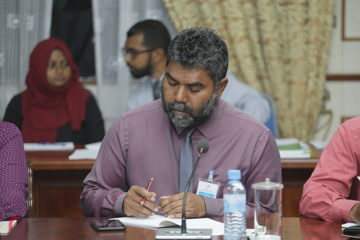 22 އޭޕްރިލް 2019: މިނިވަން މުއައްސަސާތަކާ ބެހޭ ކޮމެޓީގެ ތެރެއިން،-- ފޮޓޯ: ޝުއައިބް މުހައްމަދު