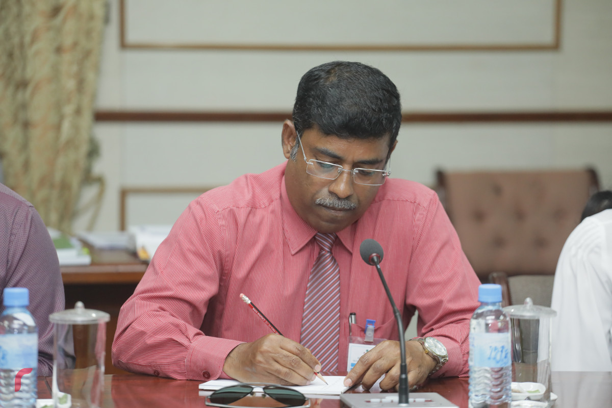 22 އޭޕްރިލް 2019: މިނިވަން މުއައްސަސާތަކާ ބެހޭ ކޮމެޓީގެ ތެރެއިން،-- ފޮޓޯ: ޝުއައިބް މުހައްމަދު