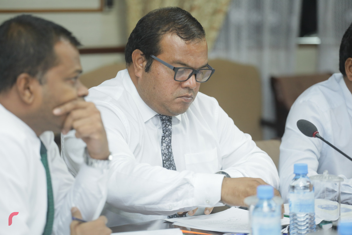 22 އޭޕްރިލް 2019: މިނިވަން މުއައްސަސާތަކާ ބެހޭ ކޮމެޓީގެ ތެރެއިން،-- ފޮޓޯ: ޝުއައިބް މުހައްމަދު