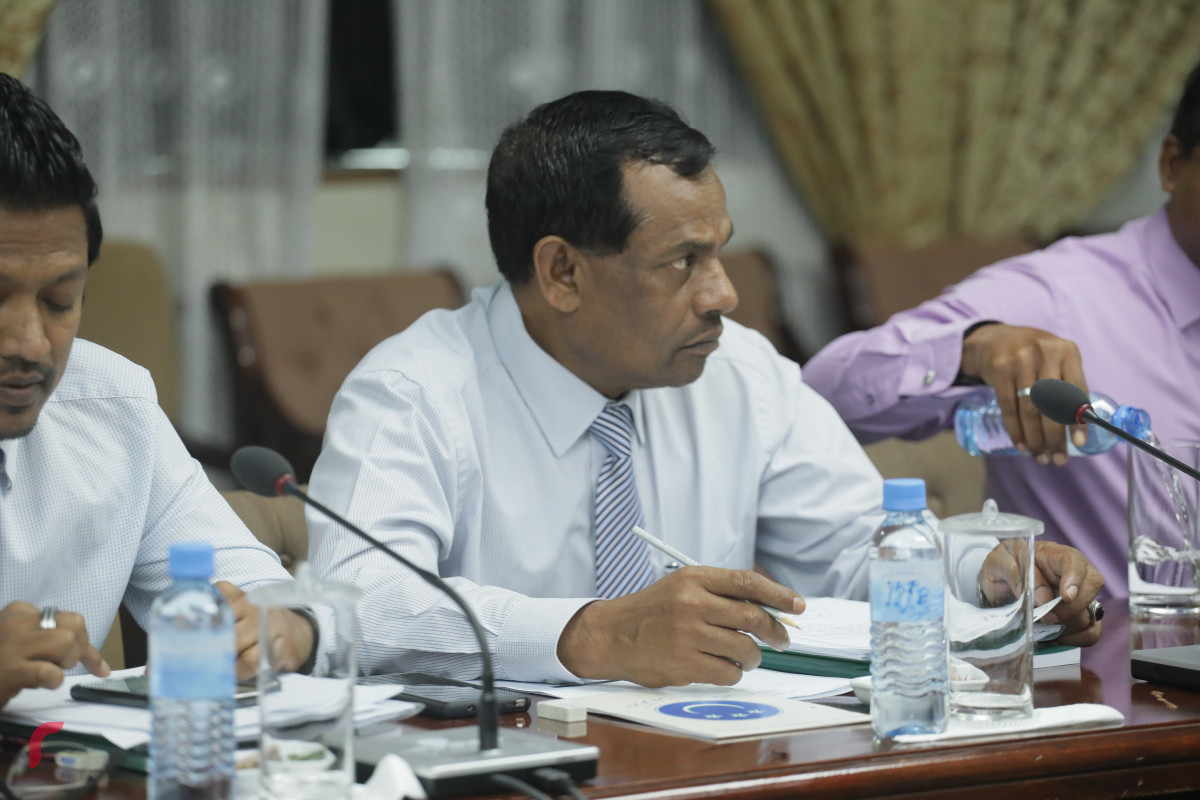 22 އޭޕްރިލް 2019: މިނިވަން މުއައްސަސާތަކާ ބެހޭ ކޮމެޓީގެ ތެރެއިން،-- ފޮޓޯ: ޝުއައިބް މުހައްމަދު