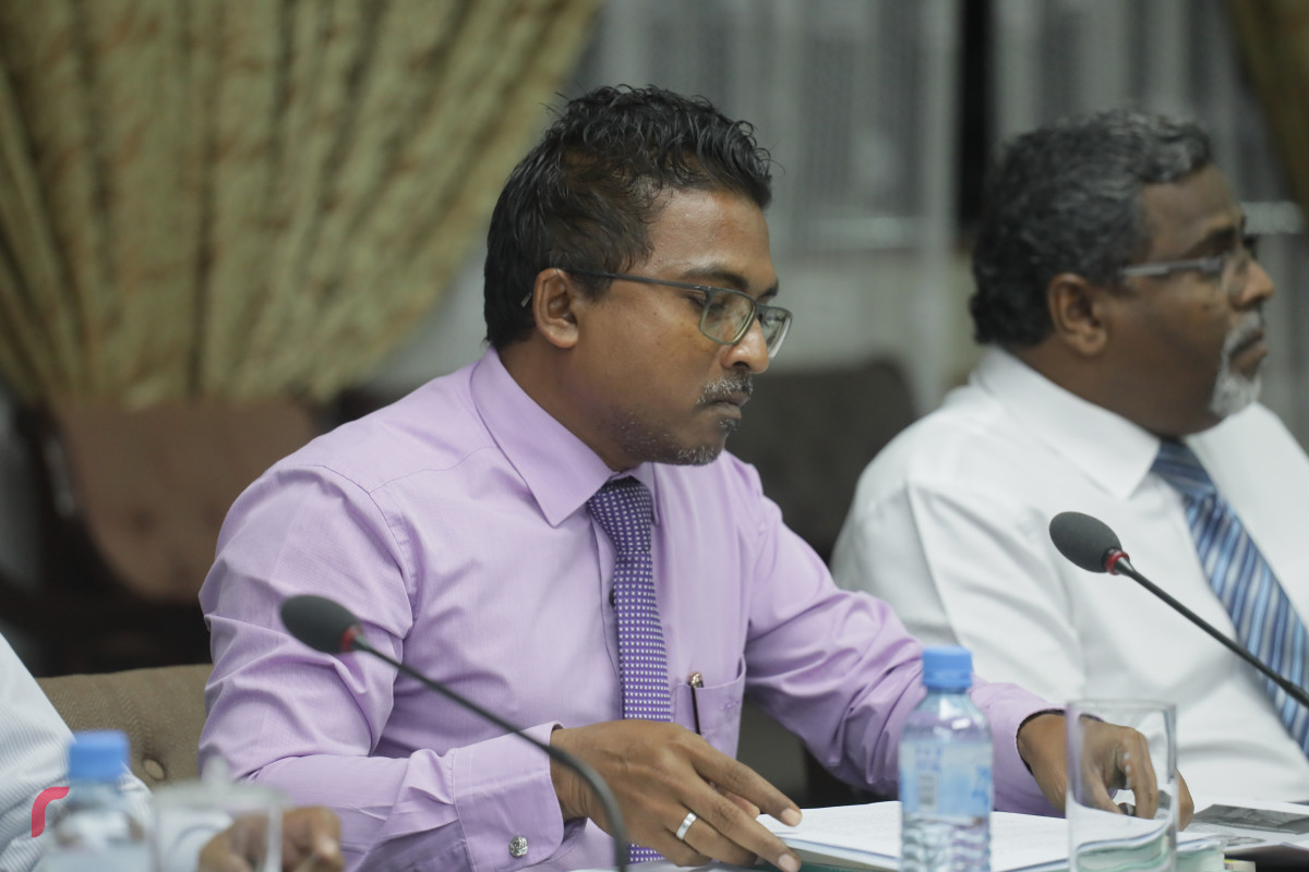 22 އޭޕްރިލް 2019: މިނިވަން މުއައްސަސާތަކާ ބެހޭ ކޮމެޓީގެ ތެރެއިން،-- ފޮޓޯ: ޝުއައިބް މުހައްމަދު