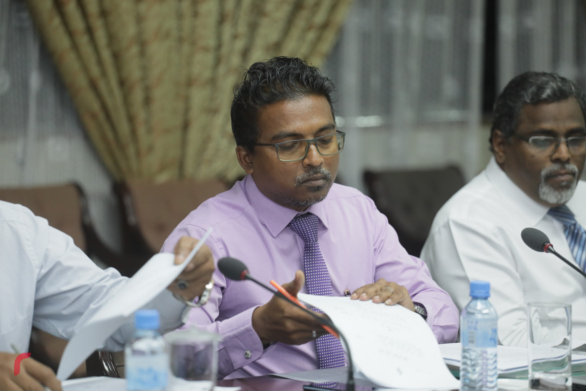 22 އޭޕްރިލް 2019: މިނިވަން މުއައްސަސާތަކާ ބެހޭ ކޮމެޓީގެ ތެރެއިން،-- ފޮޓޯ: ޝުއައިބް މުހައްމަދު