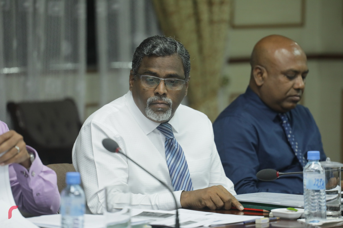 22 އޭޕްރިލް 2019: މިނިވަން މުއައްސަސާތަކާ ބެހޭ ކޮމެޓީގެ ތެރެއިން،-- ފޮޓޯ: ޝުއައިބް މުހައްމަދު