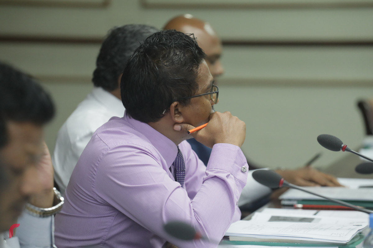 22 އޭޕްރިލް 2019: މިނިވަން މުއައްސަސާތަކާ ބެހޭ ކޮމެޓީގެ ތެރެއިން،-- ފޮޓޯ: ޝުއައިބް މުހައްމަދު