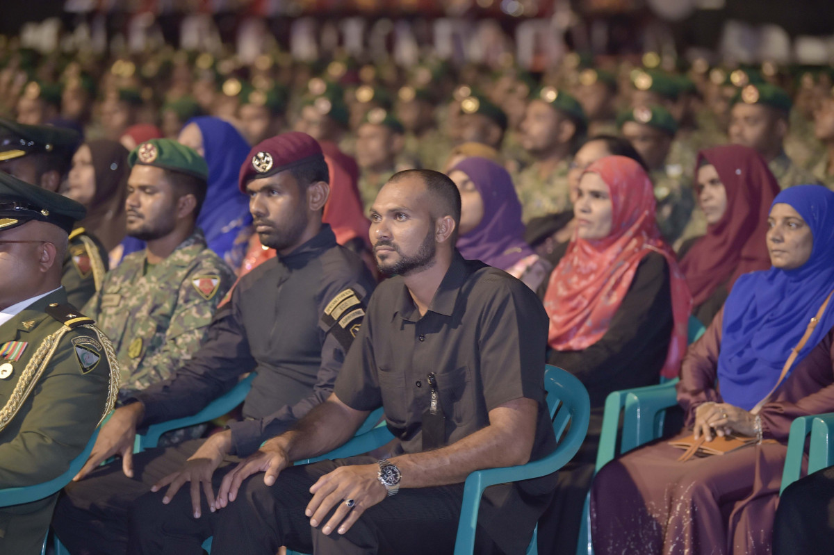 23 April 2019 --A function was held on Tuesday night, to mark MNDF's 127th anniversary-- Photo: President's Office