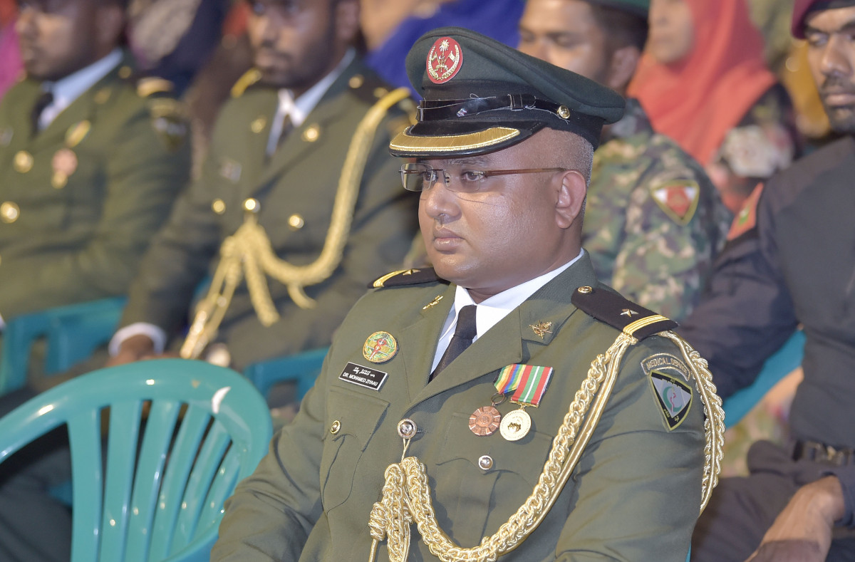 23 April 2019 --A function was held on Tuesday night, to mark MNDF's 127th anniversary-- Photo: President's Office