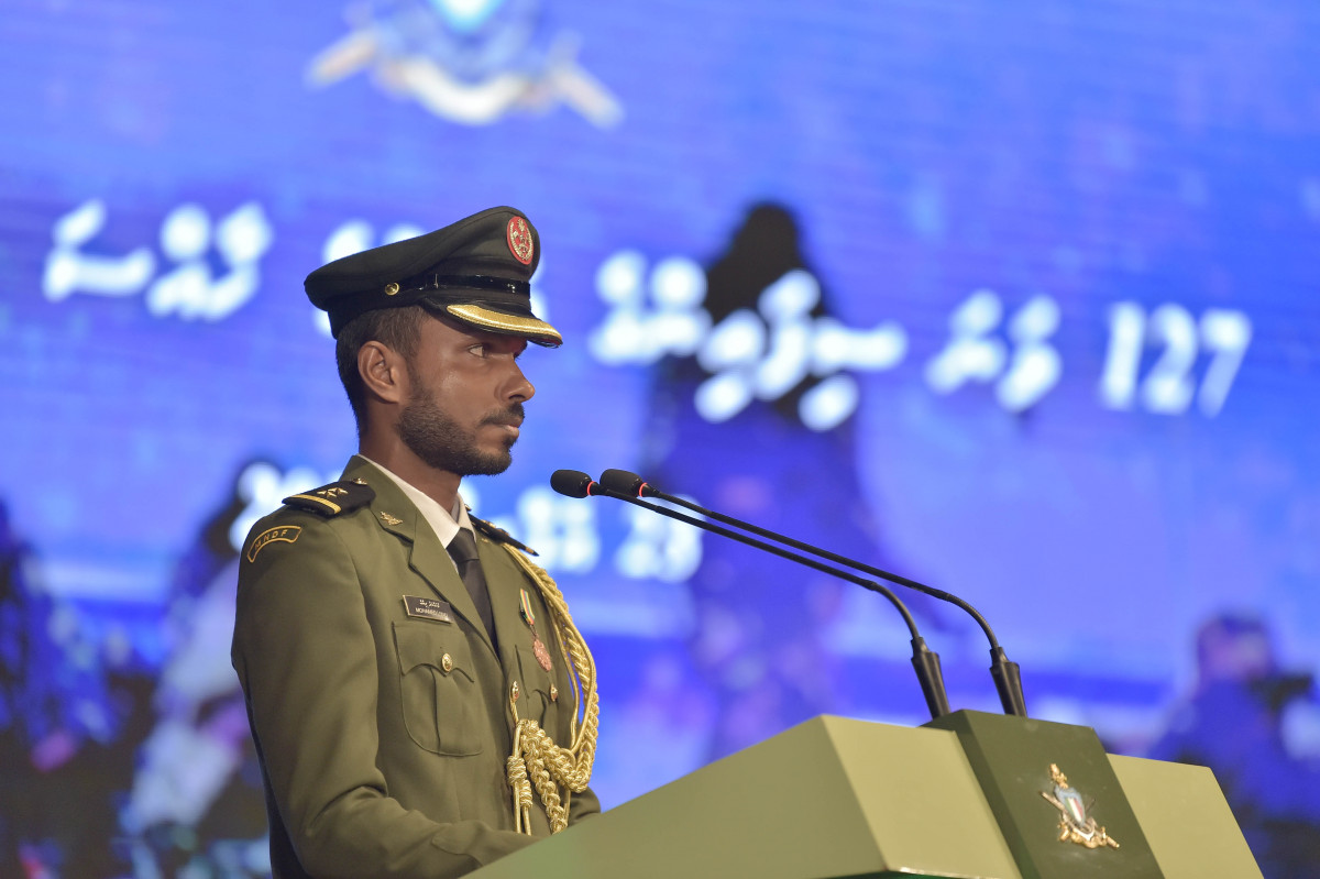 23 April 2019 --A function was held on Tuesday night, to mark MNDF's 127th anniversary-- Photo: President's Office