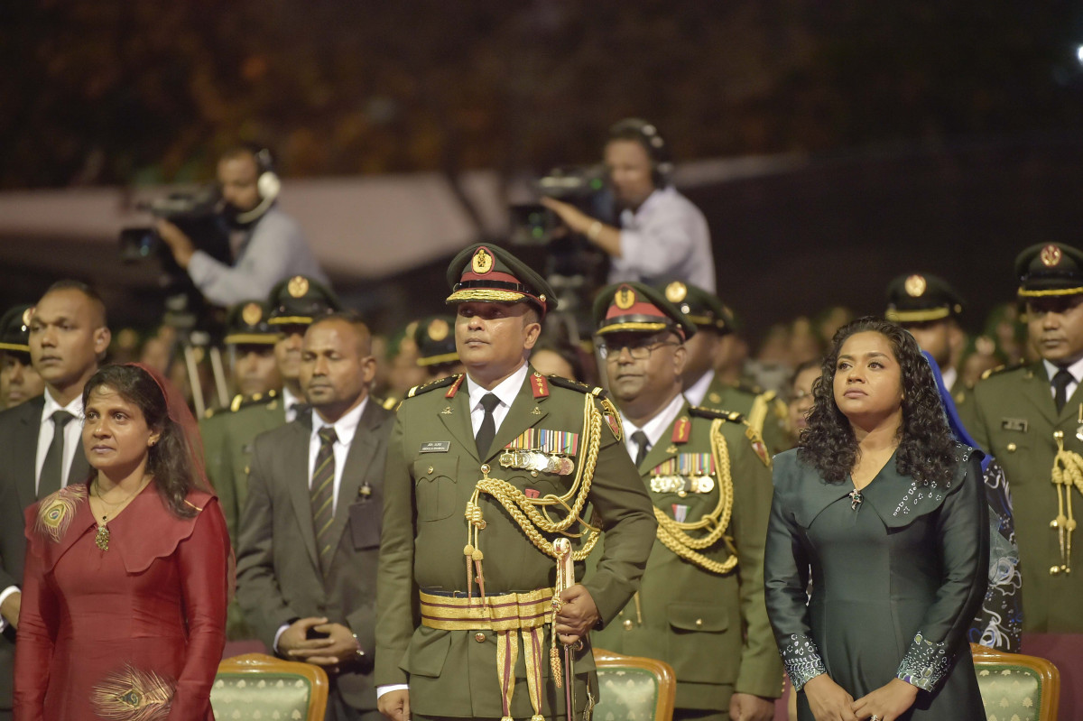24 April 2019 --Chief of Defence Force, Major General Abdulla Shamaal-- Photo: President's Office