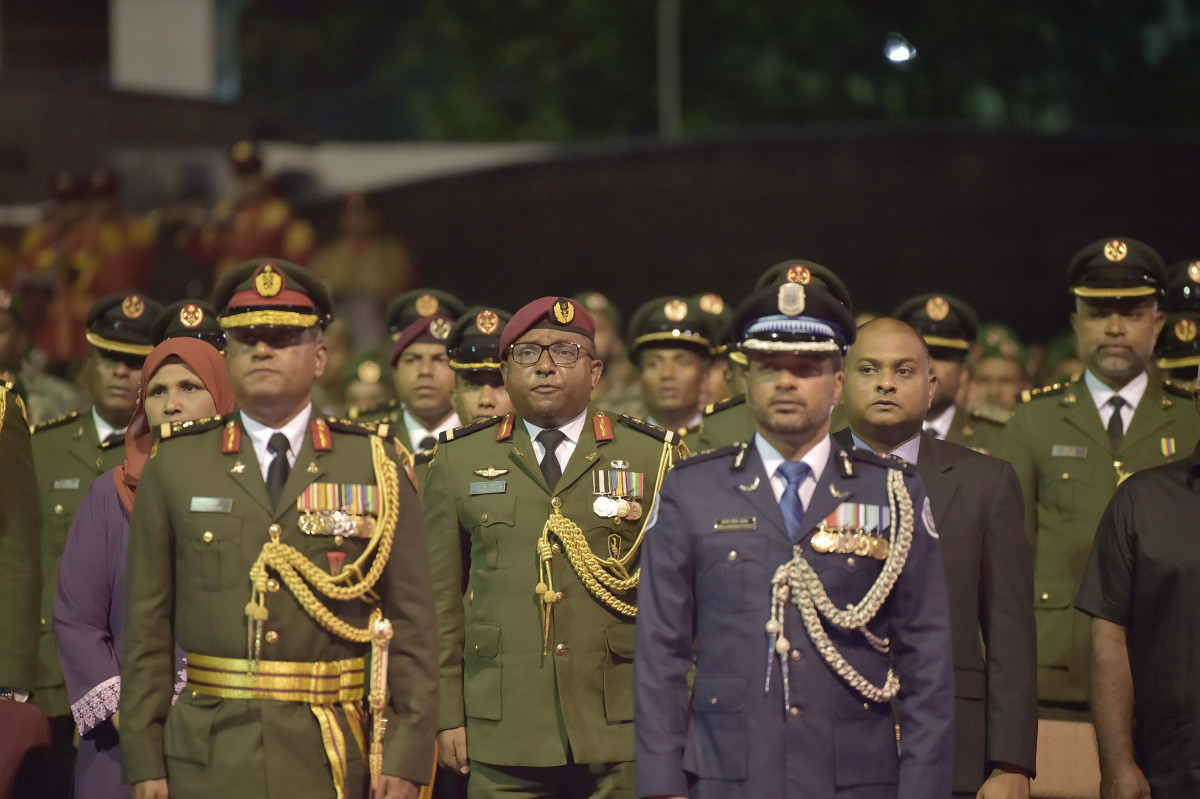 23 April 2019 --A function was held on Tuesday night, to mark MNDF's 127th anniversary-- Photo: President's Office