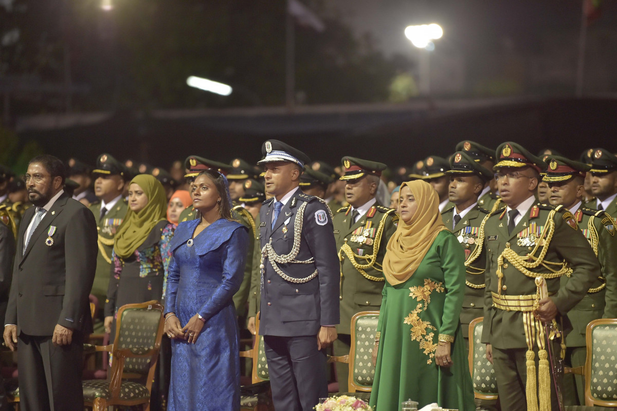 23 April 2019 --A function was held on Tuesday night, to mark MNDF's 127th anniversary-- Photo: President's Office