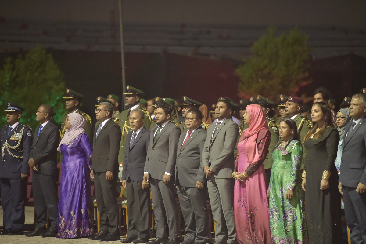 23 April 2019 --A function was held on Tuesday night, to mark MNDF's 127th anniversary-- Photo: President's Office