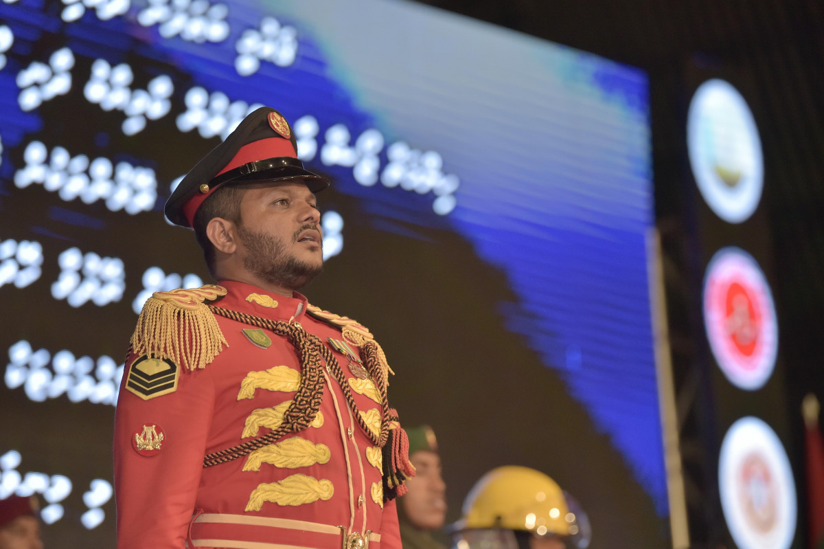 23 April 2019 --A function was held on Tuesday night, to mark MNDF's 127th anniversary-- Photo: President's Office