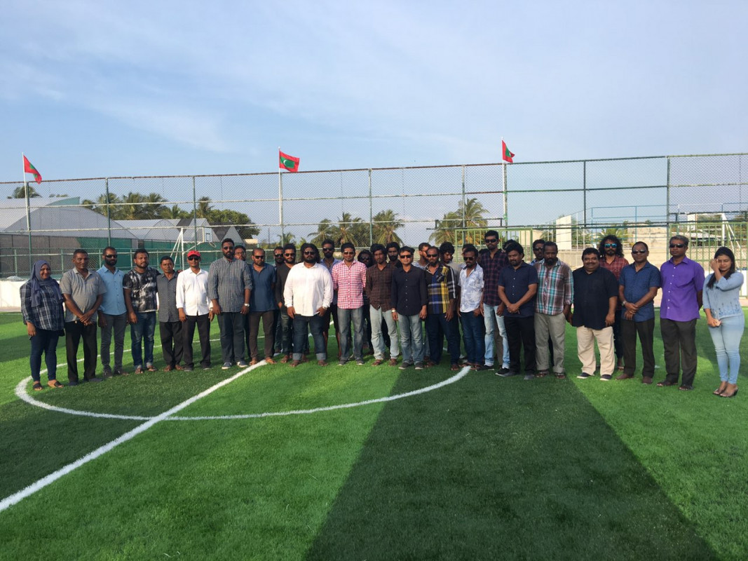 ހޯރަފުށީގައި ހެދި ޓަރފް ދަނޑު ހުޅުވުމުގެ ރަސްމިއްޔާތުގެ ތެރެއިން