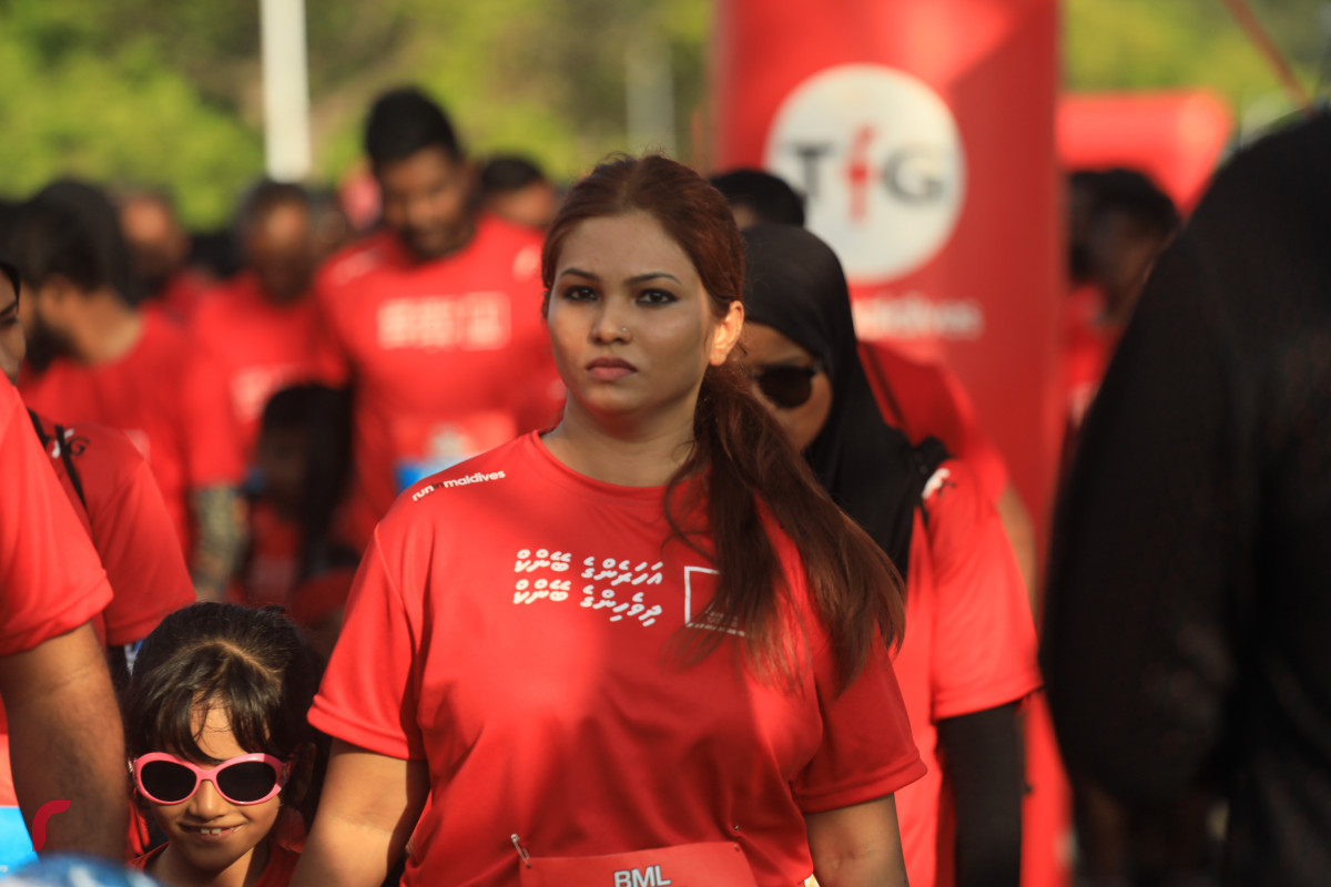 27 އޭޕްރިލް 2019: ބީއެމްއެލް "ވާއު ކިޑްސް ރަން"ގެ ތެރެއިން -- ފޮޓޯ: ޝުއައިބް މުހައްމަދު