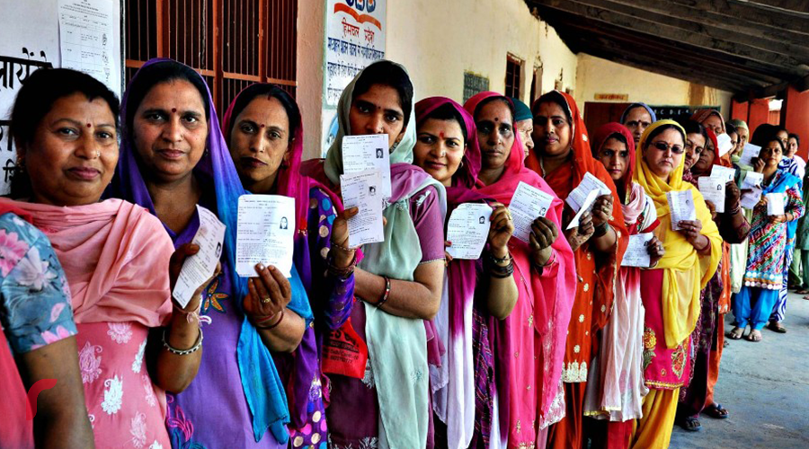 އިންޑިއާގެ އާންމު އިންތިޚާބުގައި ކުރިން ވޯޓުލި ފިޔަވައްސެއްގައި ވޯޓުލާން ގޮސް ތިބި ބައެއް