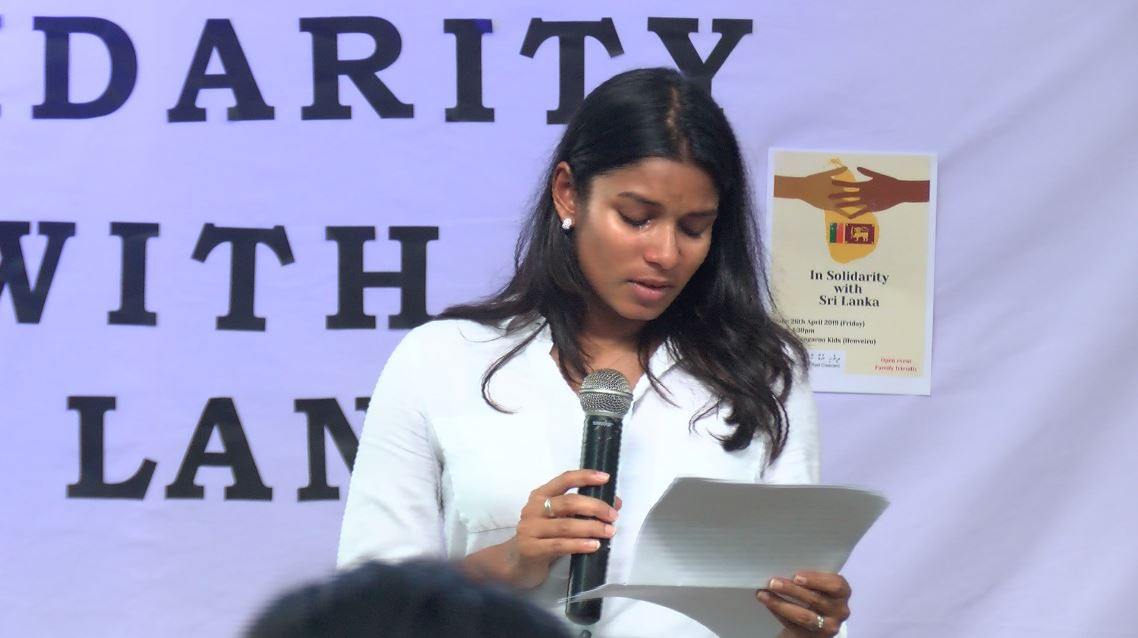 ސަބްރާ ނޫރައްދީން ސްޕީޗް ދެއްވަނީ