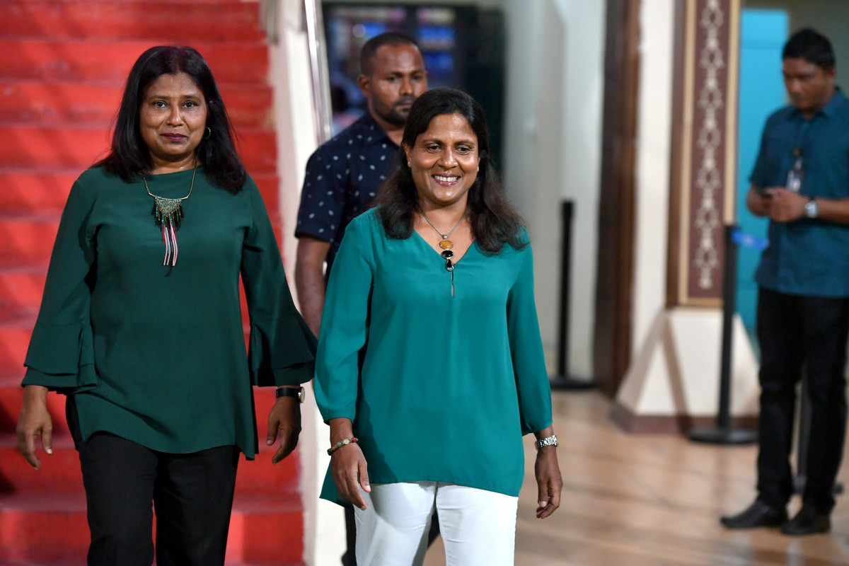 27 އޭޕްރިލް 2019 --އަމީނިއްޔާ ސްކޫލްގެ އަލިމަސް ޔޫބީލް ފުޓުބޯޅަ މެޗުގެ ތެރެއިން-- ފޮޓޯ: ރައީސް އޮފީސް