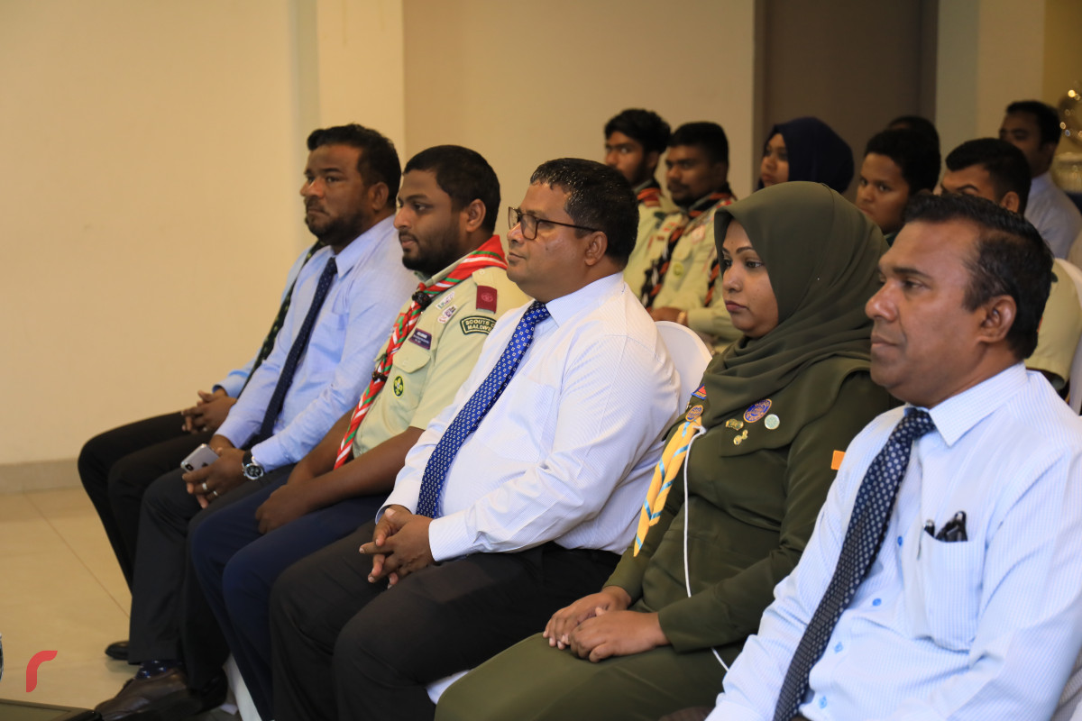 29 އޭޕްރިލް 2019 -- އެނާރޖީ އެފިޝިއެންސީ ބެޖް އިފްތިތާހު ކުރުމަށް ބޭއްވި ހަފްލާގެ ތެރެއިން-- ފޮޓޯ: ޝުއައިބް މުހައްމަދު