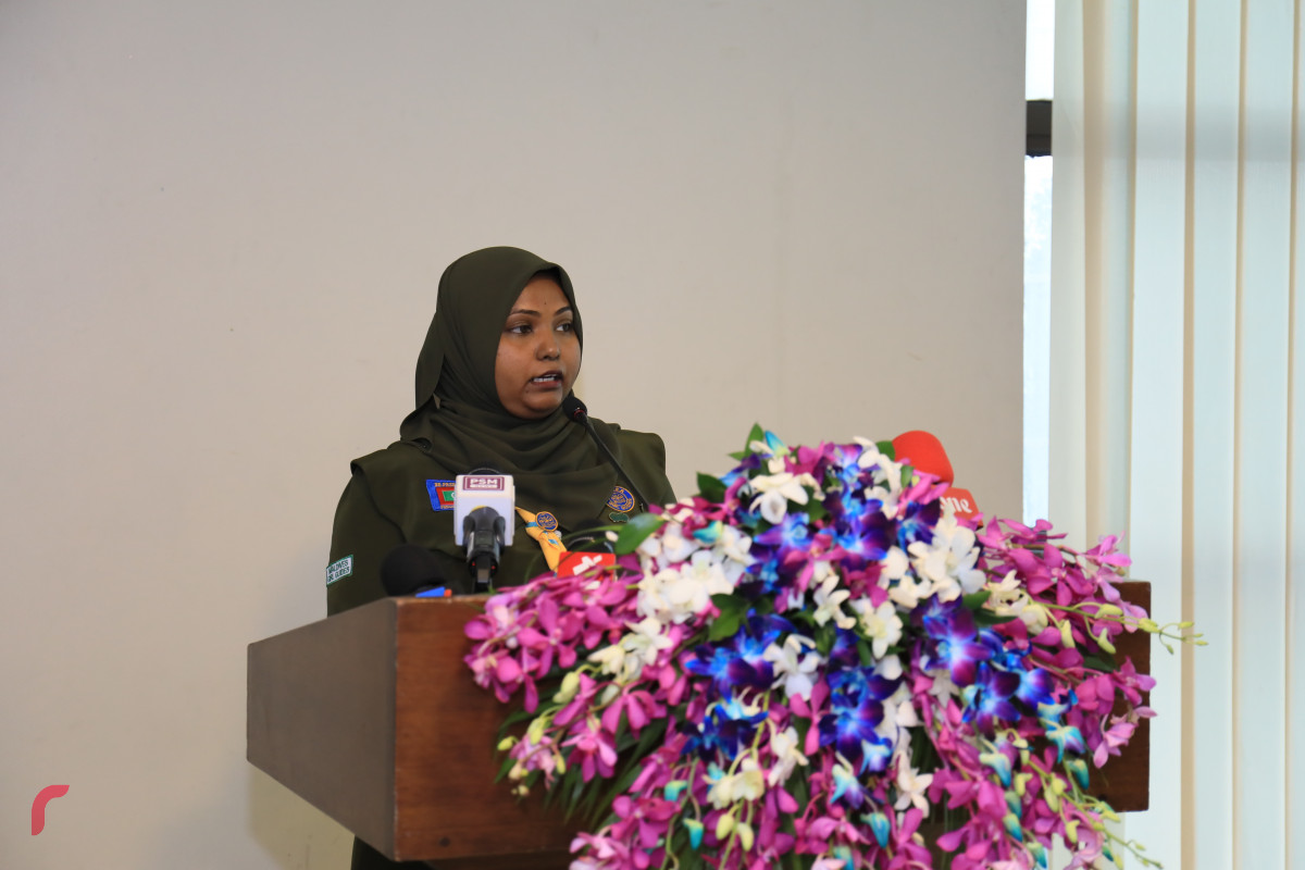 29 އޭޕްރިލް 2019 -- އެނާރޖީ އެފިޝިއެންސީ ބެޖް އިފްތިތާހު ކުރުމަށް ބޭއްވި ހަފްލާގެ ތެރެއިން-- ފޮޓޯ: ޝުއައިބް މުހައްމަދު