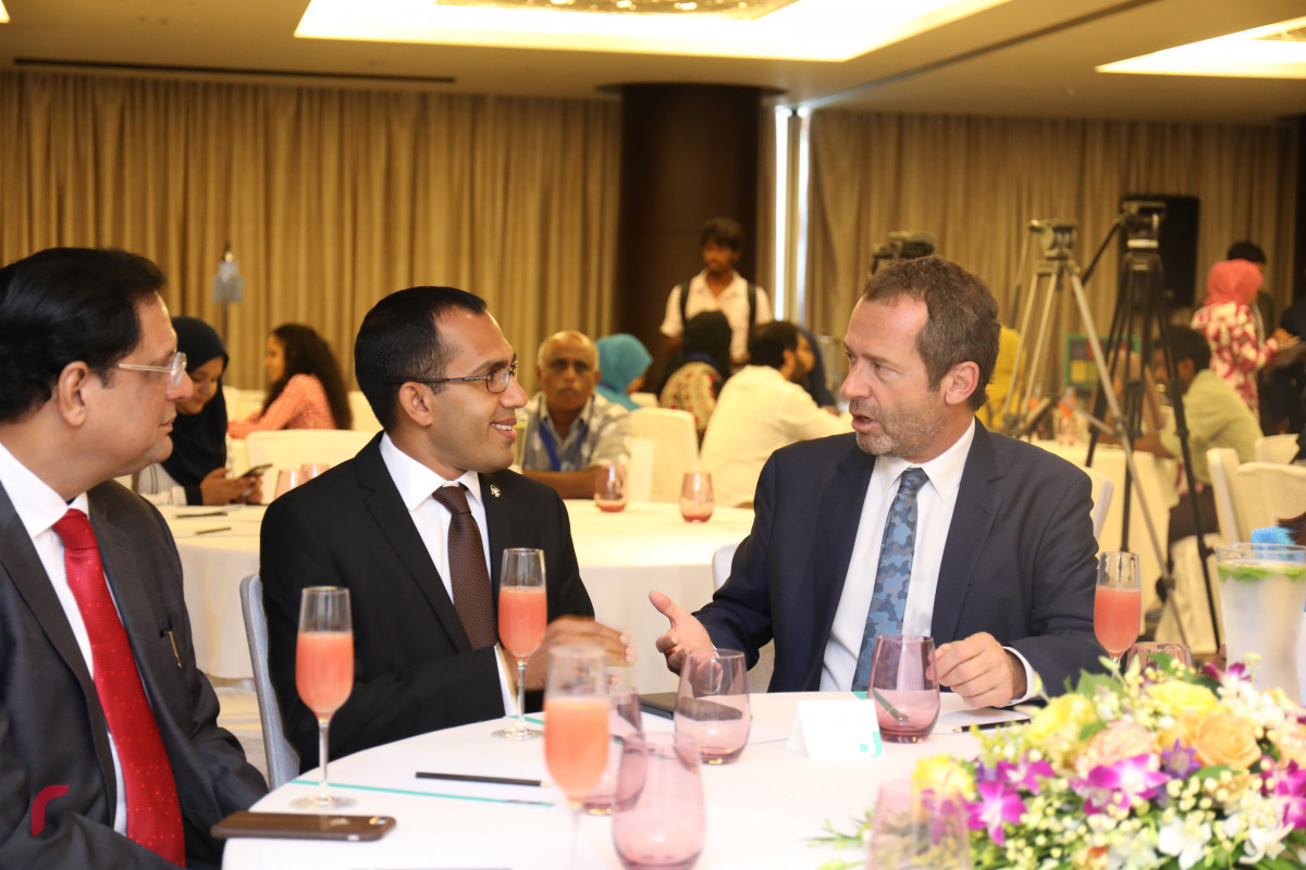 2 މެއި 2019: ދުނިޔޭގެ ނޫސްވެރިކަމުގެ މިނިވަންކަމުގެ ދުވަހާ ގުޅިގެން ބޭއްވި ޕެނަލް ޑިސްކަޝަން -- ފޮޓޯ: ޝުއައިބް މުހައްމަދު