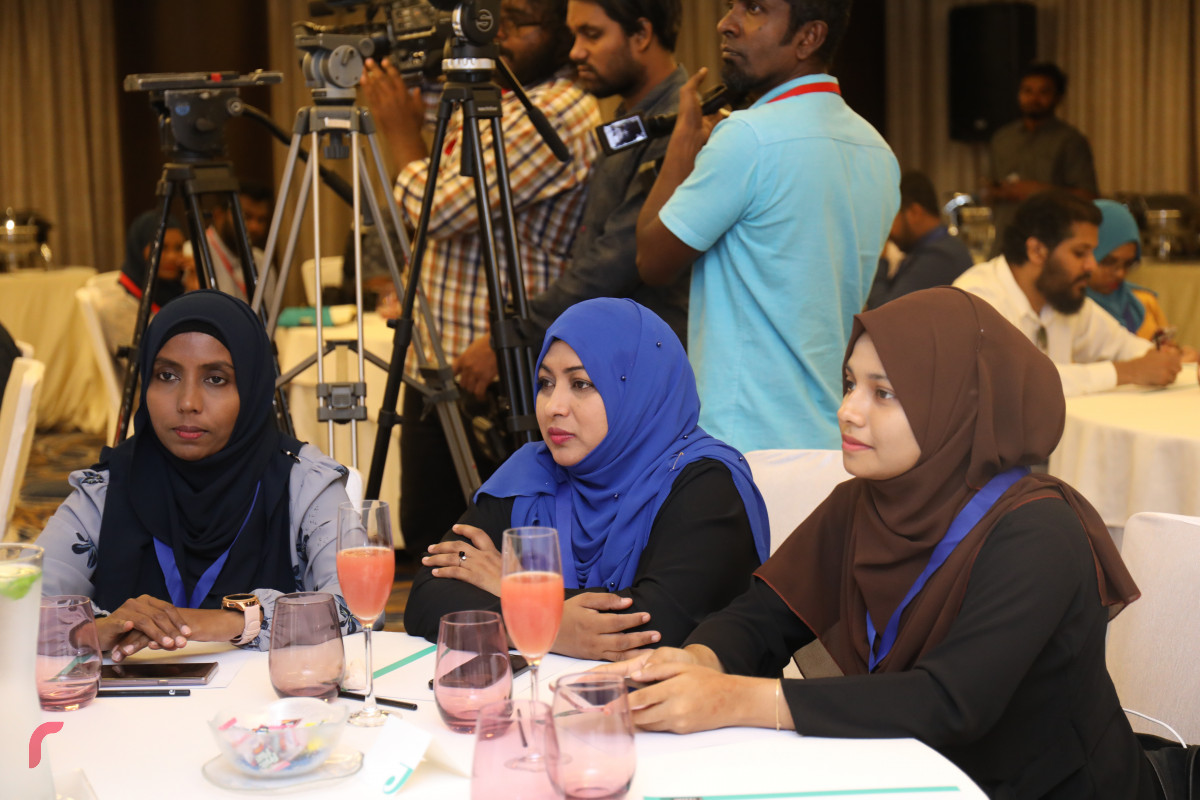 2 މެއި 2019: ދުނިޔޭގެ ނޫސްވެރިކަމުގެ މިނިވަންކަމުގެ ދުވަހާ ގުޅިގެން ބޭއްވި ޕެނަލް ޑިސްކަޝަން -- ފޮޓޯ: ޝުއައިބް މުހައްމަދު