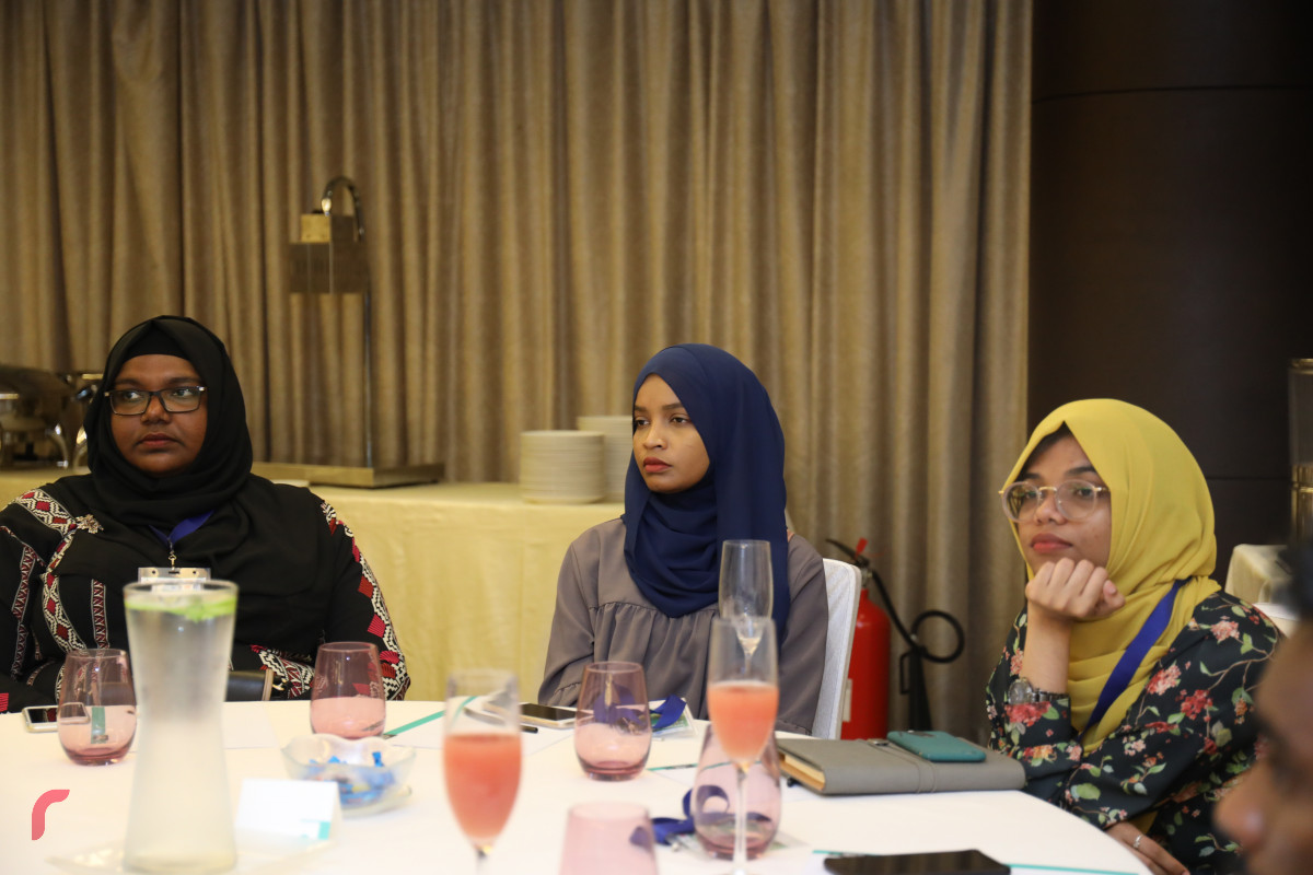 2 މެއި 2019: ދުނިޔޭގެ ނޫސްވެރިކަމުގެ މިނިވަންކަމުގެ ދުވަހާ ގުޅިގެން ބޭއްވި ޕެނަލް ޑިސްކަޝަން -- ފޮޓޯ: ޝުއައިބް މުހައްމަދު