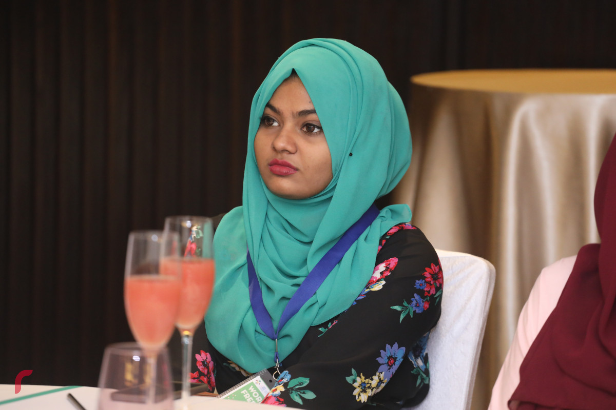 2 މެއި 2019: ދުނިޔޭގެ ނޫސްވެރިކަމުގެ މިނިވަންކަމުގެ ދުވަހާ ގުޅިގެން ބޭއްވި ޕެނަލް ޑިސްކަޝަން -- ފޮޓޯ: ޝުއައިބް މުހައްމަދު