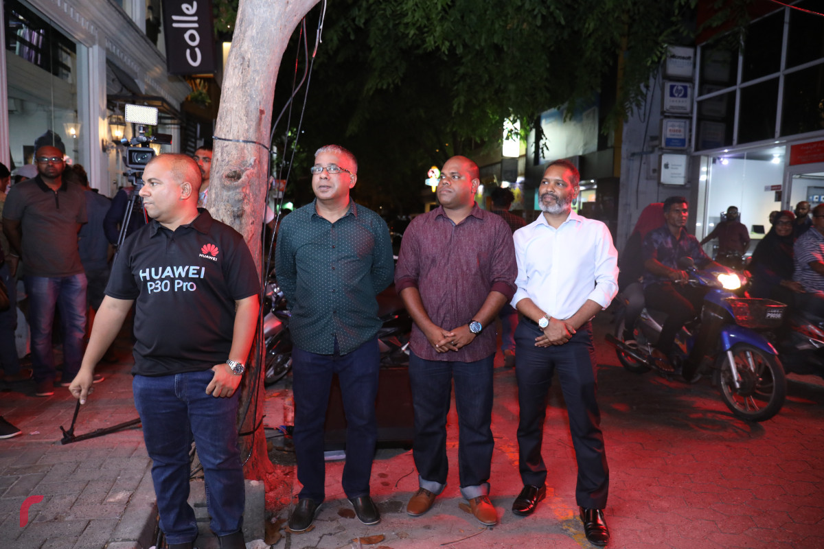 4 މެއި 2019 -- ވާވޭ ޕީ30 ޕްރޯ އިފްތިތާހު ކުރުމަށް ބޭއްވި ހަފްލާގެ ތެރެއިން-- ފޮޓޯ: ޝުއައިބް މުހައްމަދު