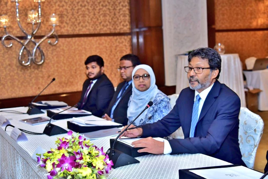 ނިއު ދިއްލީގައި ބޭއްވި މައުލޫމާތު ދިނުމުގެ ސެޝަންގެ ތެރެއިން