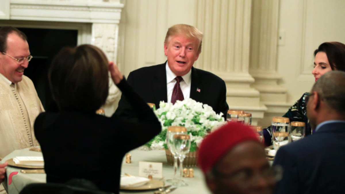 ޓްރަމްޕް ދެއްވި ރޯދަވީއްލުމުގެ ތެރެއިން