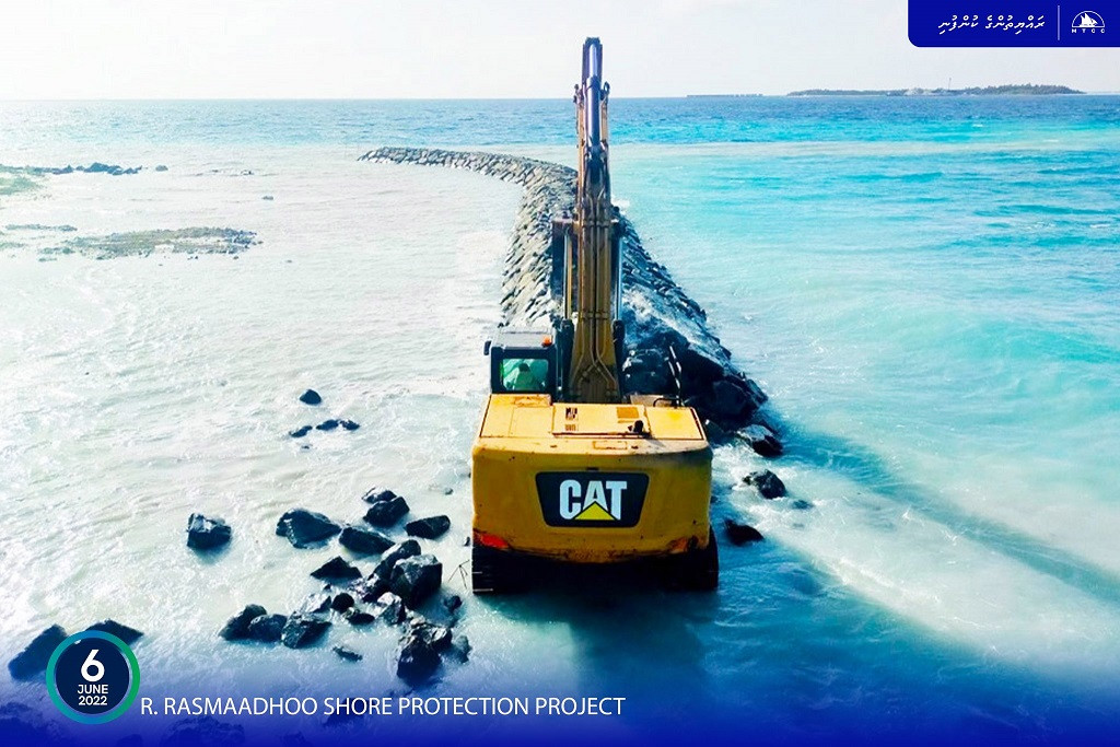 R. Rasmaadhoo shore protection project