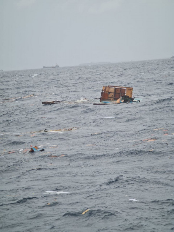 The safari vessel sank enroute to capital Malé City from Bolifushi, on September 26