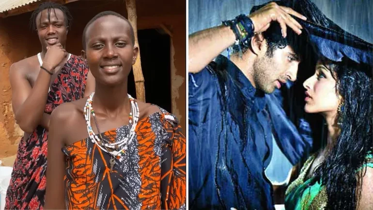 އާޝިޤީ 2 ގެ ތުމްހީހޯ ލަވައަށް ކިލީ ޕޯލްގެ ދެބެއިން ލިޕް ސިންކް ކުރުން