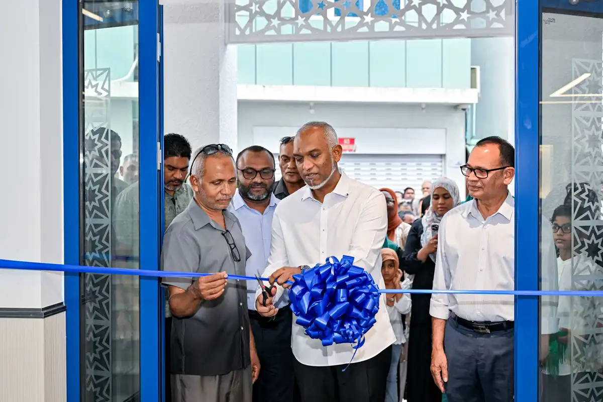 The President has officially inaugurated Masjid Yusuf al-Barubaree. | President's Office