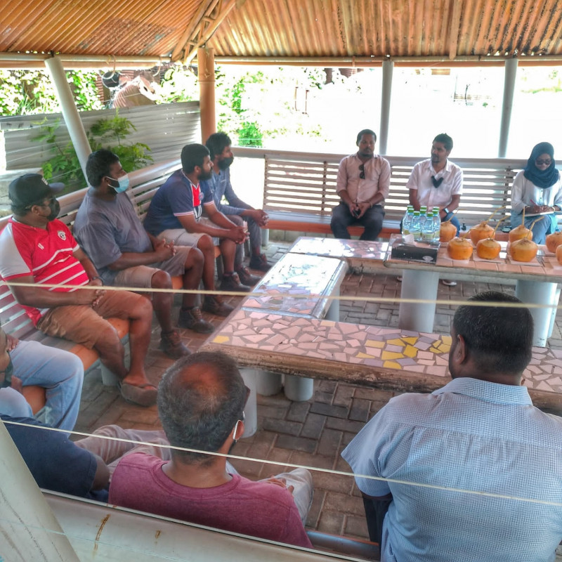 އާރްޑީސީގެ މުއައްޒަފުންނާއެކު ބޭއްވި ބައްދަލުވުމުގެ ތެރެއިން،