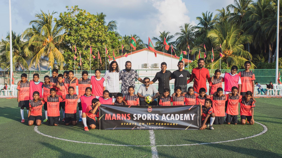 މަތިވެރި، މާރންސް ސްޕޯޓްސް އެކަޑަމީ ހުޅުވުމަށް ބޭއްވި ރަސްމިއްޔާތުގެ ތެރެއިން