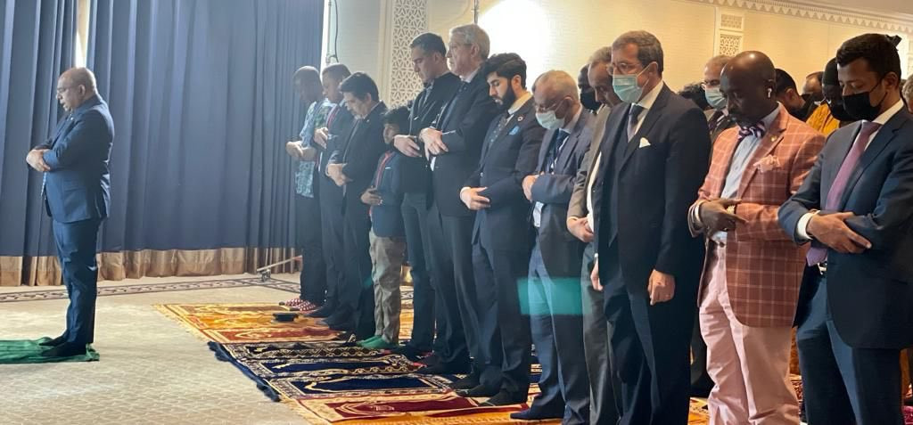 Abdulla Shahid led the Friday prayer at the United Nations on April 29