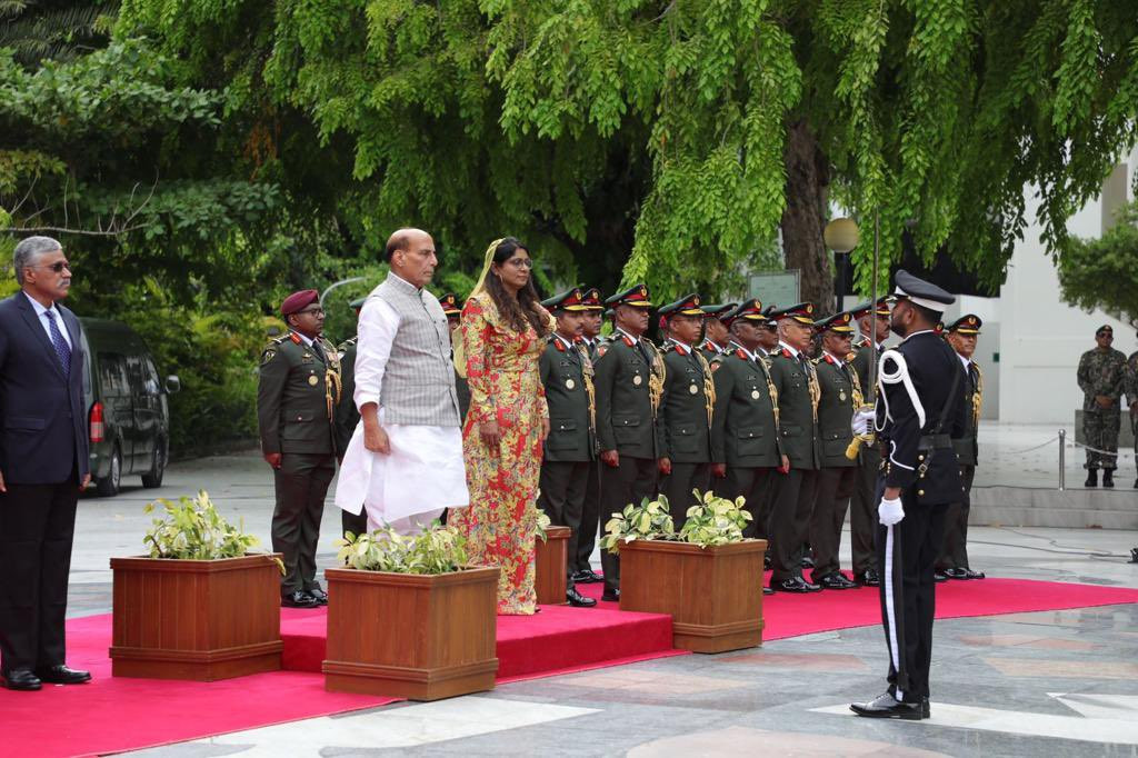 ޝްރީ ރާޖްނާތު ސިންގ، 3 ނޮވެމްބަރުގެ ހަނދާނީ ބިނާއަށް ޒިޔާރަތްކުރެއްވުން