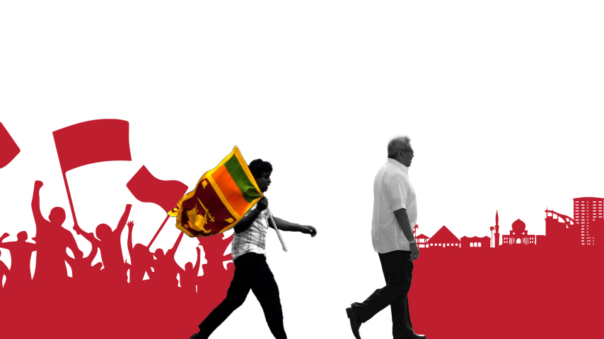 ގޮތަބަޔާ ރާޖަޕަކްސަ - ލަންކާގެ ސިންހަޅައިގެ މެދުގައި ތާއިދު އޮތް ބޭފުޅެއް