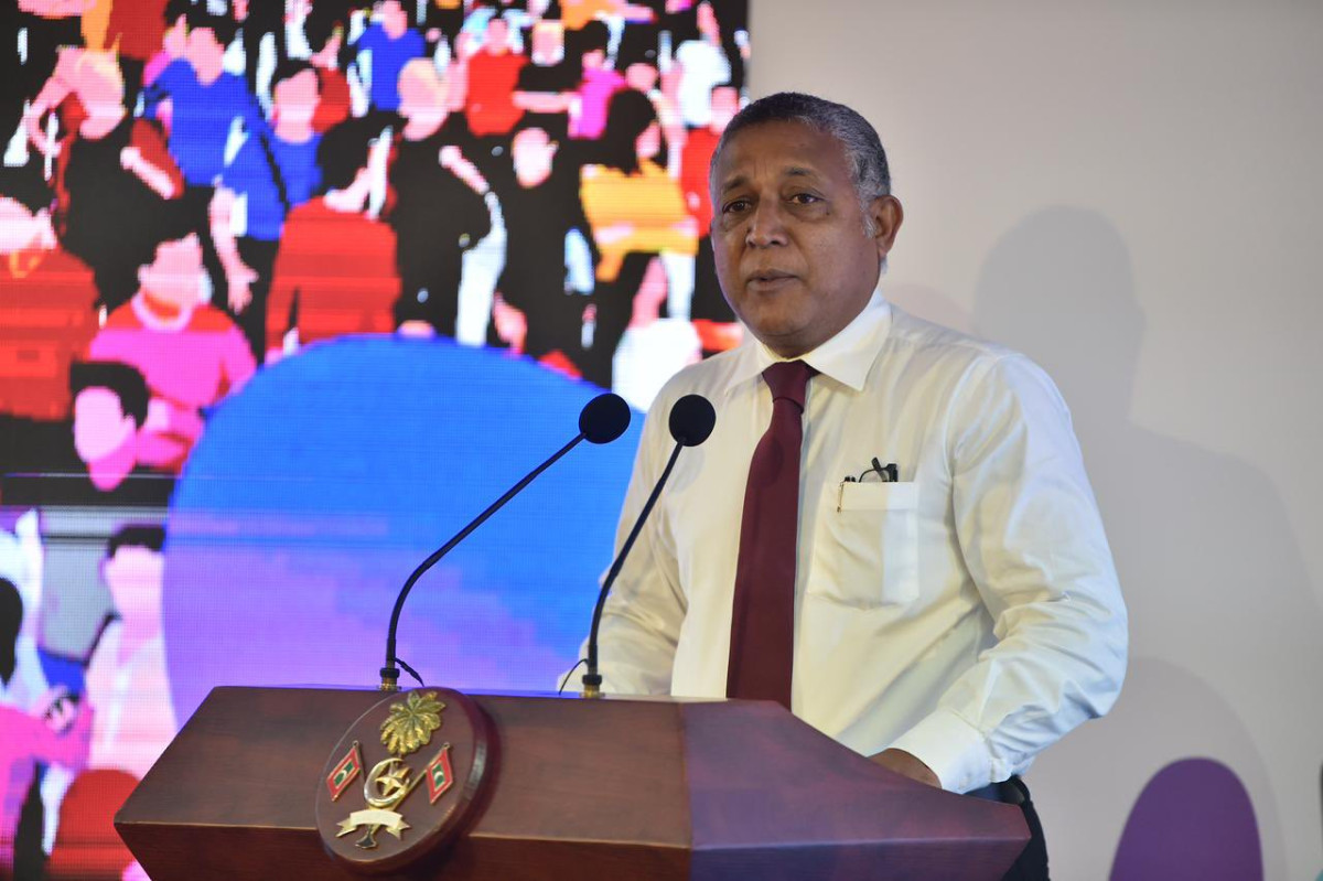 ޕްލޭނިން މިނިސްޓަރު މުހައްމަދު އަސްލަމް