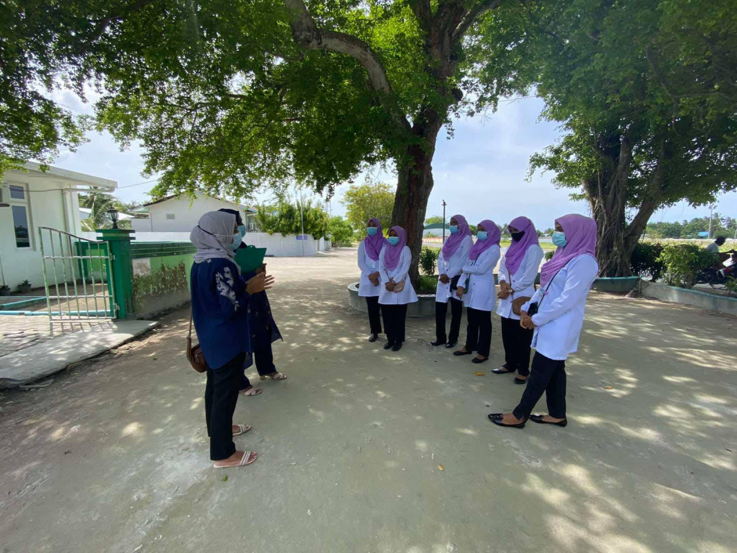އެމްއެންޔޫ ގަން ކެމްޕަހުގައި ނަރުސްކަން ކިޔަވާ ދަރިވަރުންގެ އިތުރުން ސްޓާފުން