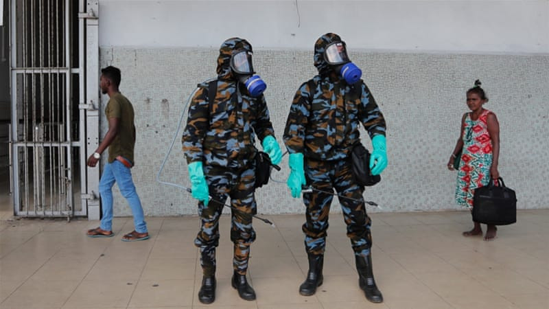 ލަންކާގައި ސިފައިން ހަރަކާތްތެރިވަނީ