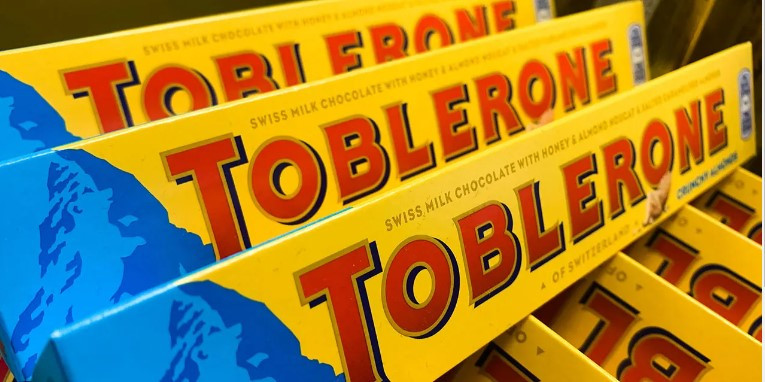 ވިއްކުން މަނާކުރި ޓޮބްލެރޯން މިލްކް ހަނީ އެންޑް އަލްމަންޑް ޗޮކްލެޓް