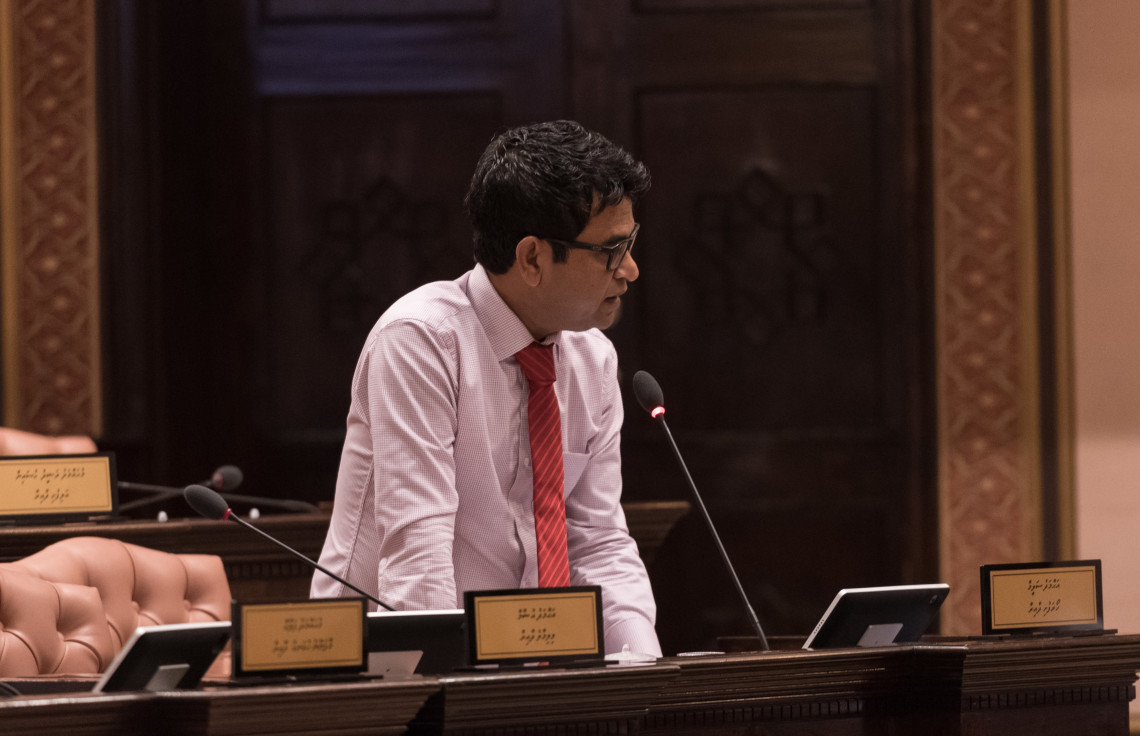 MP for Hoarafushi, Ahmed Saleem