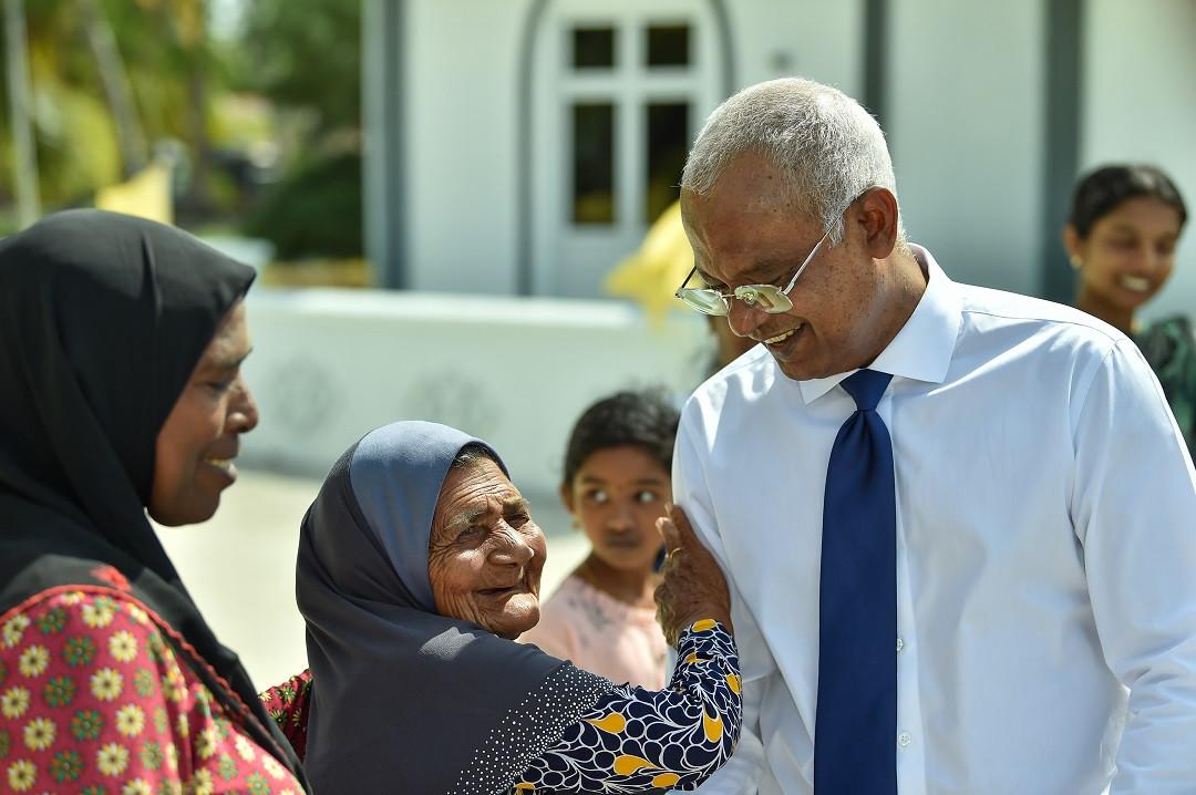 ރައީސުލްޖުމްހޫރިއްޔާ ގއ. ނިލަންދޫއަށް ކުރެއްވި ދަތުރުފުޅުގެ ތެރެއިން - ފޮޓޯ: ރައީސް އޮފީސް